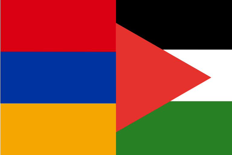 Armenian-Flag-vs-Palestinian-Flag